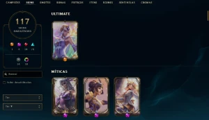 Conta Lol 117 Skins Full Acesso, Aceito Ofertas - League of Legends