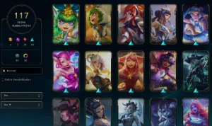 Conta Lol 117 Skins Full Acesso, Aceito Ofertas - League of Legends