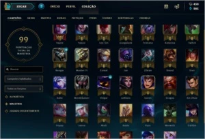 Conta LOL - GOLD 3 - MMR ALTO - League of Legends