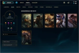 Conta LOL - GOLD 3 - MMR ALTO - League of Legends