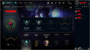 Conta lol platina IV - League of Legends