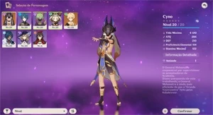 Reroll Cyno+Bis ar 10 com banner pag 10 - Genshin Impact