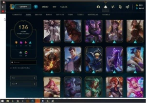 Conta de LOL 138 SKINS - League of Legends