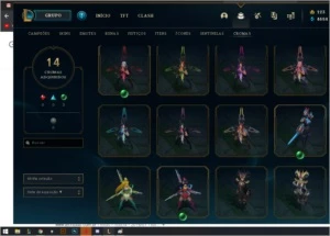 Conta de LOL 138 SKINS - League of Legends