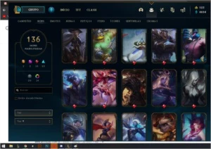 Conta de LOL 138 SKINS - League of Legends