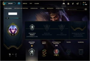 Conta Prata 2 baratinha - League of Legends LOL