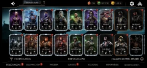 Contas Mortal Kombat Mobile MK Mobile - Outros