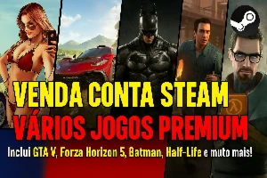 Conta Steam Premium Varios Jogos