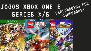 Conta Xbox One E Series X/S Com 3 Jogos E Personagens