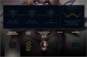 Conta League of Legends LOL