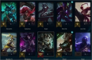 Conta League of Legends S9 Diamond 1 - Atualmente na MD10 LOL