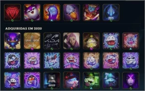 CONTA UNRANKED 29 SKINS, 61 CAMPEÕES - League of Legends LOL