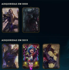 Conta Lol Mestre Handlvl Season 4 - League of Legends