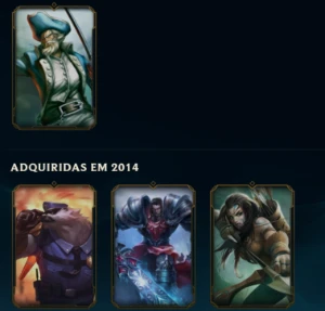 Conta Lol Mestre Handlvl Season 4 - League of Legends