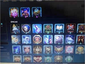 Conta LoL Com várias skin, ícones, rp, etc - League of Legends