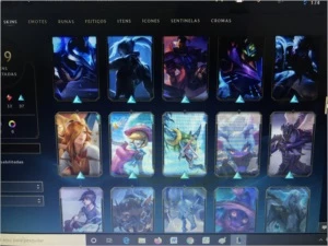 Conta LoL Com várias skin, ícones, rp, etc - League of Legends