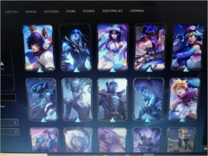 Conta LoL Com várias skin, ícones, rp, etc - League of Legends