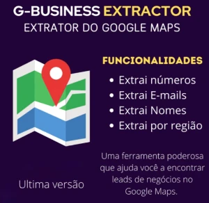 G-Business Extrator|Google Maps Extrator|Atualizado