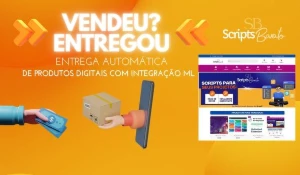 Site com Entrega de Produtos Digitais Automático+Gateway ML - Outros