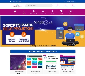 Site com Entrega de Produtos Digitais Automático+Gateway ML - Outros