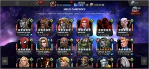 Conta Marvel Torneio dos campeões top - Outros