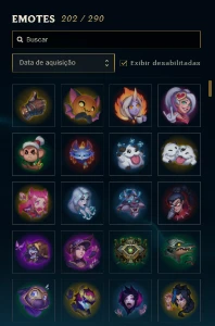 Conta League of Legends Diamond s12 233 Skins TODOS CAMPEÕES LOL