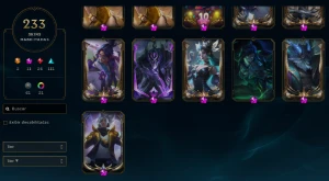 Conta League of Legends Diamond s12 233 Skins TODOS CAMPEÕES LOL