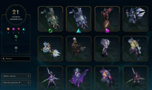 Conta League of Legends Diamond s12 233 Skins TODOS CAMPEÕES LOL