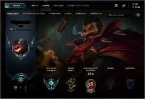 Conta League of Legends Platina IV LOL