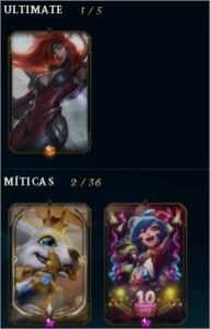 Conta lol Ouro 3 - League of Legends