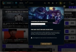 Conta Platina 1 com 24 Champs e 2 Skins - League of Legends LOL