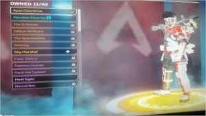herança kunai - Apex Legends