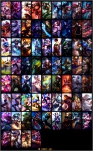 Conta Platina 1 todos os champs - League of Legends LOL