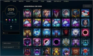 Varias Skins, Runas, Emotes, Icones. Conta FULL - League of Legends LOL