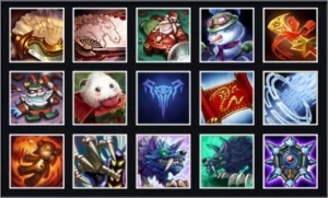 Conta borda Diamante, várias skins. - League of Legends LOL