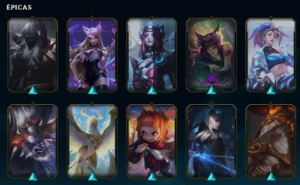 Vendo Conta De League Of Legends Com 319 Skins LOL