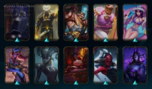 Vendo Conta De League Of Legends Com 319 Skins LOL