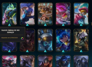 Vendo Conta De League Of Legends Com 319 Skins LOL