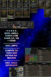 Conta priston tale brasil com xamã LV 150 [Serv. Awell]