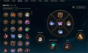 Conta Antiga 2016 - TOP - Único dono - League of Legends LOL