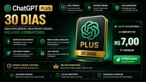 Chatgpt Plus 30 Dias Privado (Melhor Assinatura) - Assinaturas e Premium