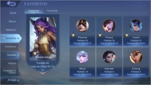 conta boa e barata - Mobile Legends