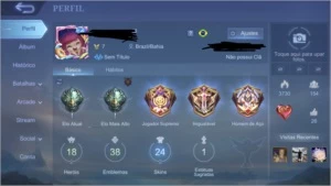 conta boa e barata - Mobile Legends