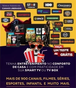 Todos os Canais Liberado no seu TV Box ou Celular Android - Assinaturas e Premium