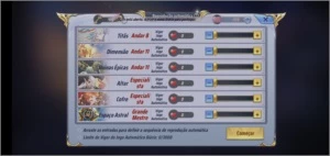 Conta saint Seiya 830 gemas avançadas, server A125, Levo 52 - Saint Seiya Awakening SSA