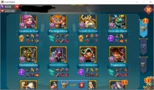 Conta 206M T4 LIBERADA C/ 421K de gemas - Lords Mobile