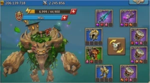 Conta 206M T4 LIBERADA C/ 421K de gemas - Lords Mobile