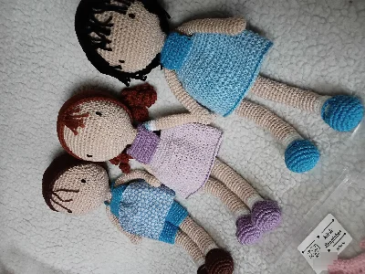 Boneca Amigurumi - Lia - Artesanato e Personalizados