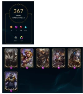 Conta League Of legends LOL