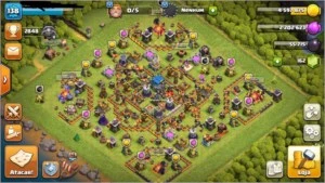 Conta clash of clans CV 12